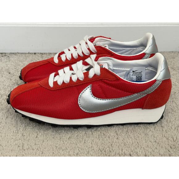 Nike LD-1000 Trainer Sneakers University Red/Metallic Silver/Rouge W6.5/M5 NWB - Picture 6 of 13